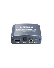 Extracteur audio - HDMI vers HDMI + audio numérique ou analogique