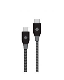 Cable PD USB-C 60W 3ft Noir