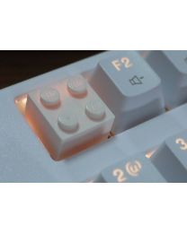 Keycap pour clavier mecanique en forme de lego