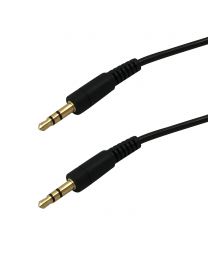 Câble audio 3.5mm stéréo mâle a 3.5mm stéréo mâle 6 pieds