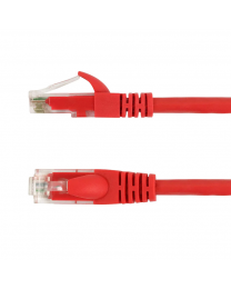 Câble réseau Cat6 8 pouces rouge