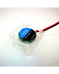 Ventillateur 24v 25x25x10 mm 24V Transparent avec led