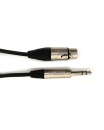 Câble Tourflex XLR fem à 1/4" stereo male 3'