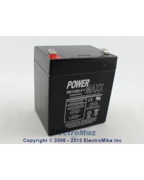Batterie acide-plomb 12V 5.0AH terminaux 0.187'