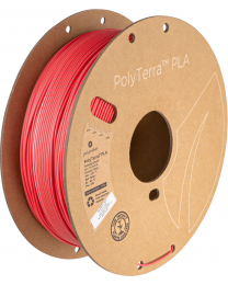 Filament PolyTerra PLA couleur rouge et rose 1KG 1.75mm