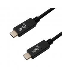 Câble USB 3.2  10G Type-C mâle a Type-C mâle, 1.5 pieds comp Thunderbolt
