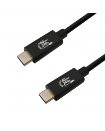 Câble USB 4.0 40g Type-C mâle a Type-C mâle, 3 pieds compatible Thunderbolt
