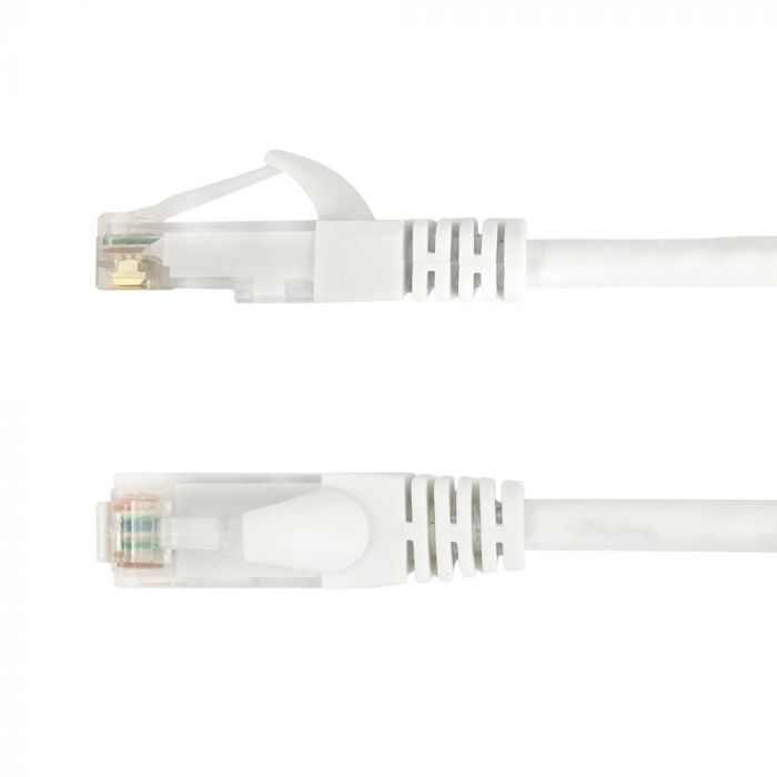 Câble réseau MCL – Cable ethernet – 50 centimètres – Catégorie 5e – blanc 