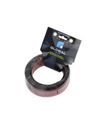 Cable 2 x 14 awg 50 pieds rouge/noir ignifuge CCA