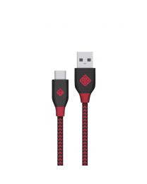 Cable USB-C vers USB-A 3ft Rouge