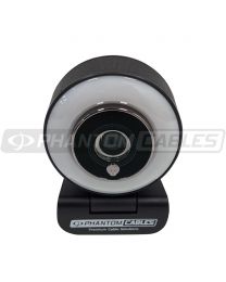 Webcam 1920 x 1080P 30 fps avec microphone et lumiere intégré