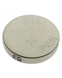 Pile de type bouton à l'oxyde d'argent, 1,55V, 105 mAh, 11,6mm (D) x 3,6mm (H)