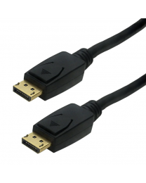 Cable Displayport Male-Male 25 pieds  4K*2K 60Hz FT4 26AWG