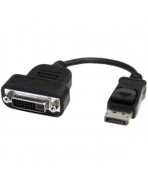 Adaptateur actif de DisplayPort (Mâle) à DVI-D (Femelle) 8.5 pouces