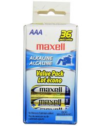 Pile AAA Alcaline paquet de 36