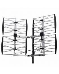 Antenne UHF HDTV 8 baie (éléments) ajustable 36 dB multidirectionel