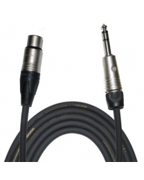 Câble Tourflex XLR fem à 1/4" stereo male 10'