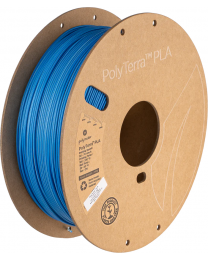 Filament PolyTerra PLA couleur bleu et bleu pale 1KG 1.75mm
