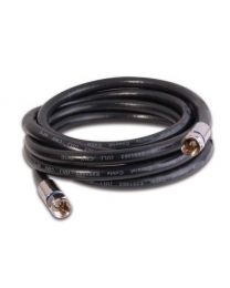 Câble RG6U F mâle / F mâle 3Ghz  100 pieds, noir