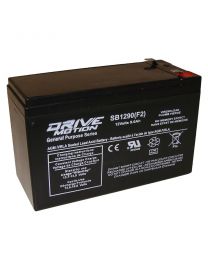Batterie 12V 9AH ACIDE-PLOMB, 0.250''